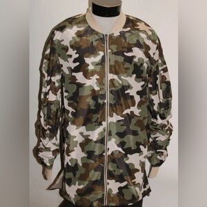 Camo Windbreaker Jacket, excellent condition